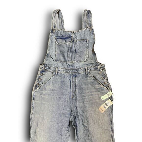 Anthropologie x Citizens of Humanity Jamie Organic Denim Overalls $378 Sz 14 - Picture 11 of 14
